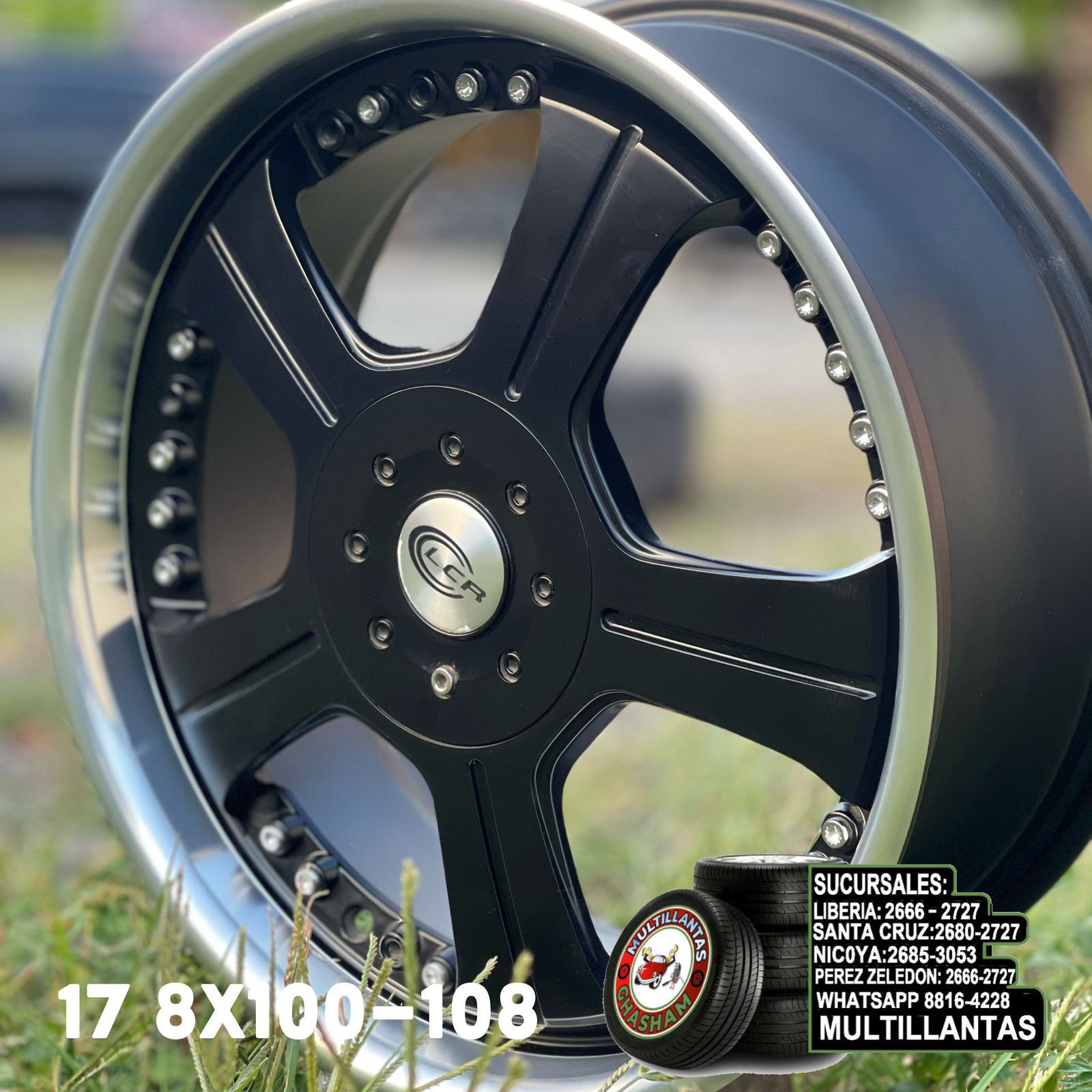 AROS 17 (170870Y55BL) 8X100-108 (LCR-08)